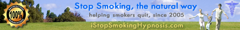 Stop Smoking Hypnosis - Quit Smoking the Natural Way | Custom WordPress Site Design & Header Graphics
